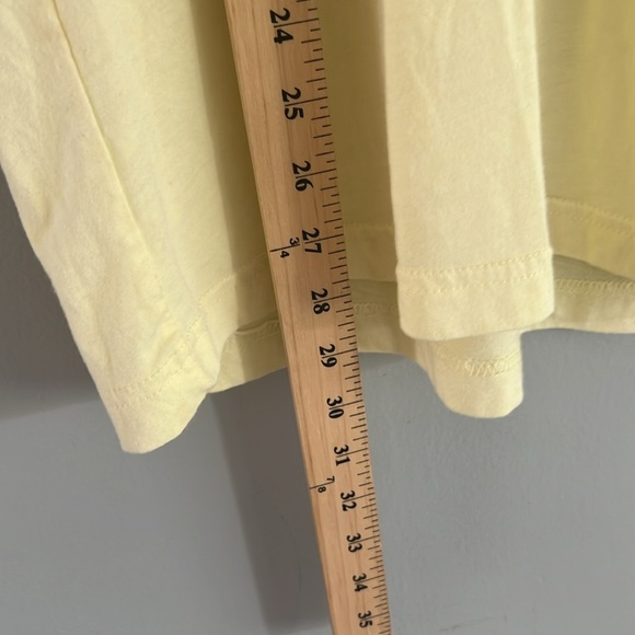 Lee Family Farms Women’s Soft Yellow Tee with Graphic Canvas Cotton Large - Picture 8 of 9